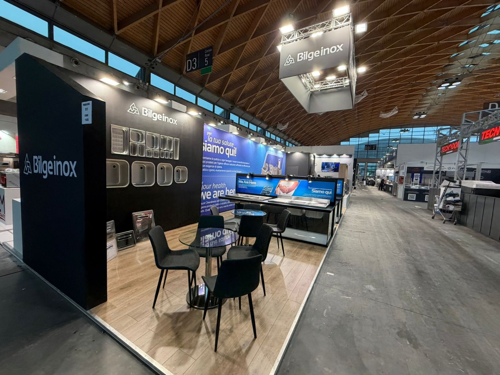 BILGE INOX — stand SIGEP Rimini 2026