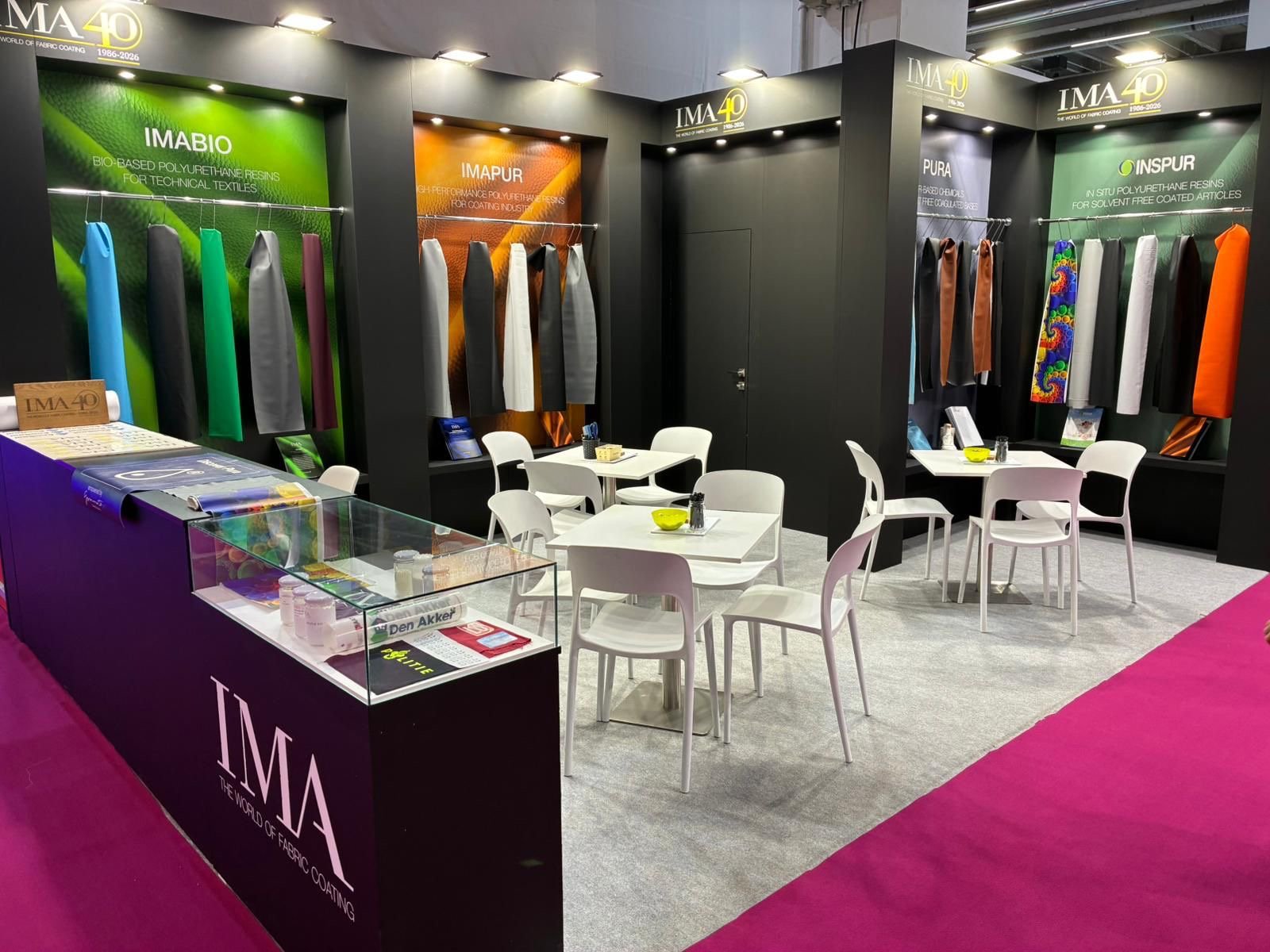IMA — stand TECHTEXTIL Francoforte 2026