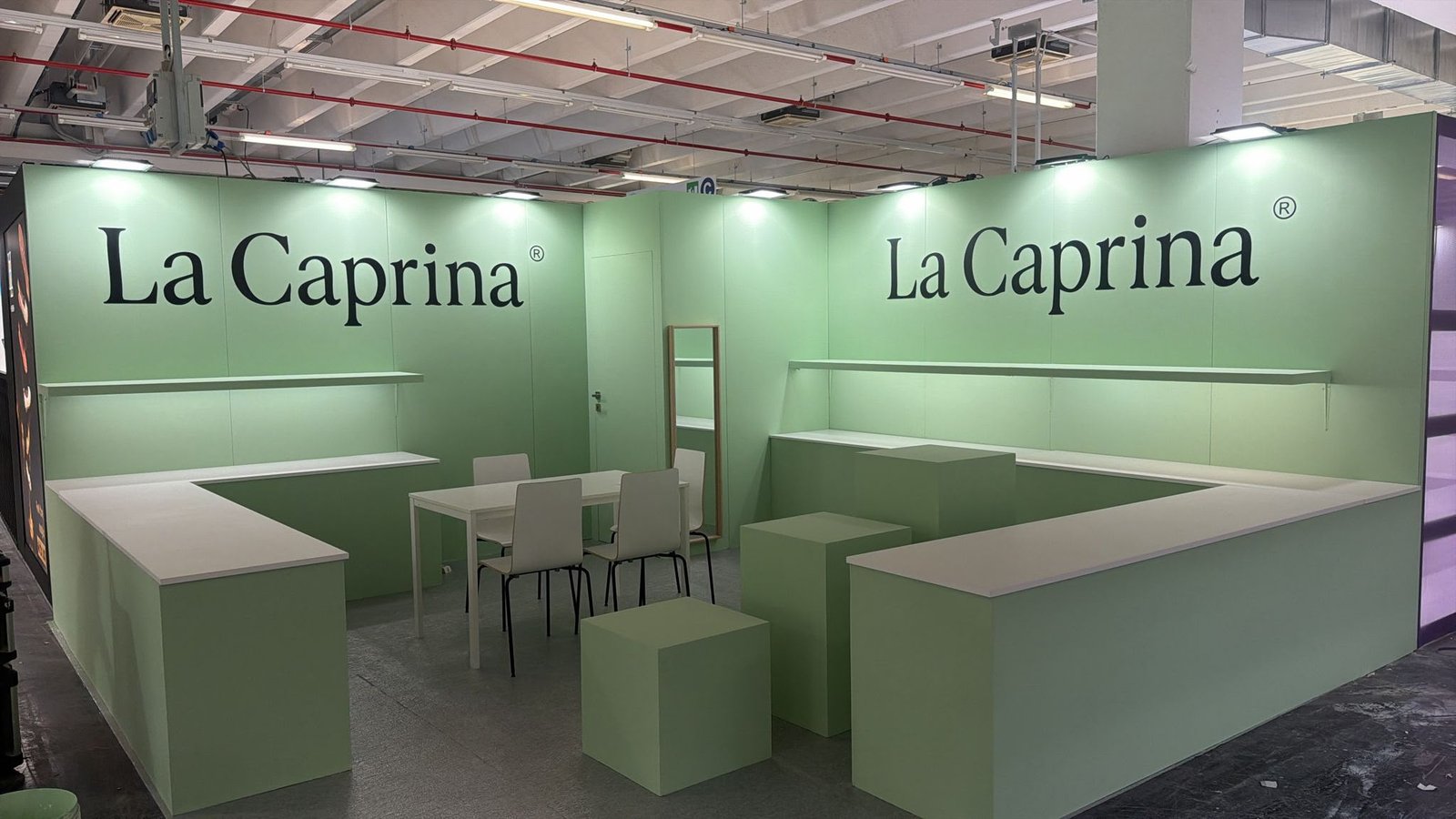 LA CAPRINA — stand EXPO RIVA SCHUH Riva del Garda 2025