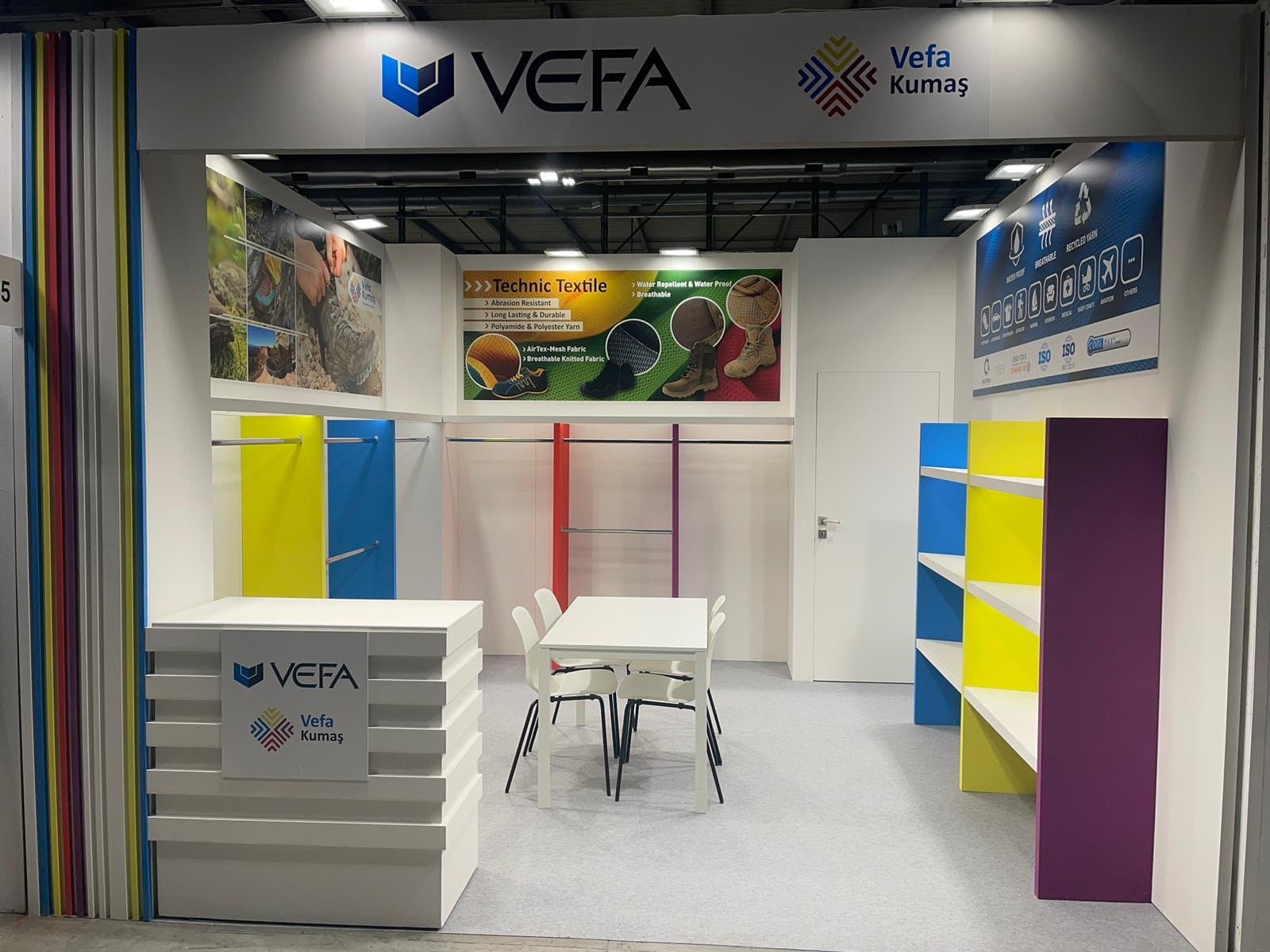 VEFA — stand LINEAPELLE Milano 2023